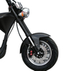 Elektrischer Fat Tire Scooter Citycoco Schwarz M1