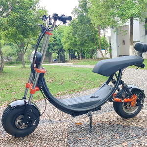 USA Stock Elektro-Fat-Tire-Scooter 1500 W 48 V 20 Ah mit großem Sitz ohne Logo