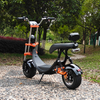 USA Stock Elektro-Fat-Tire-Scooter 1500 W 48 V 20 Ah mit großem Sitz ohne Logo